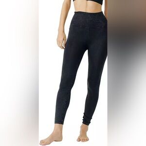 Fp Movement by Free People Good Karma 7/8 High Rise Legging Washed Black M/L